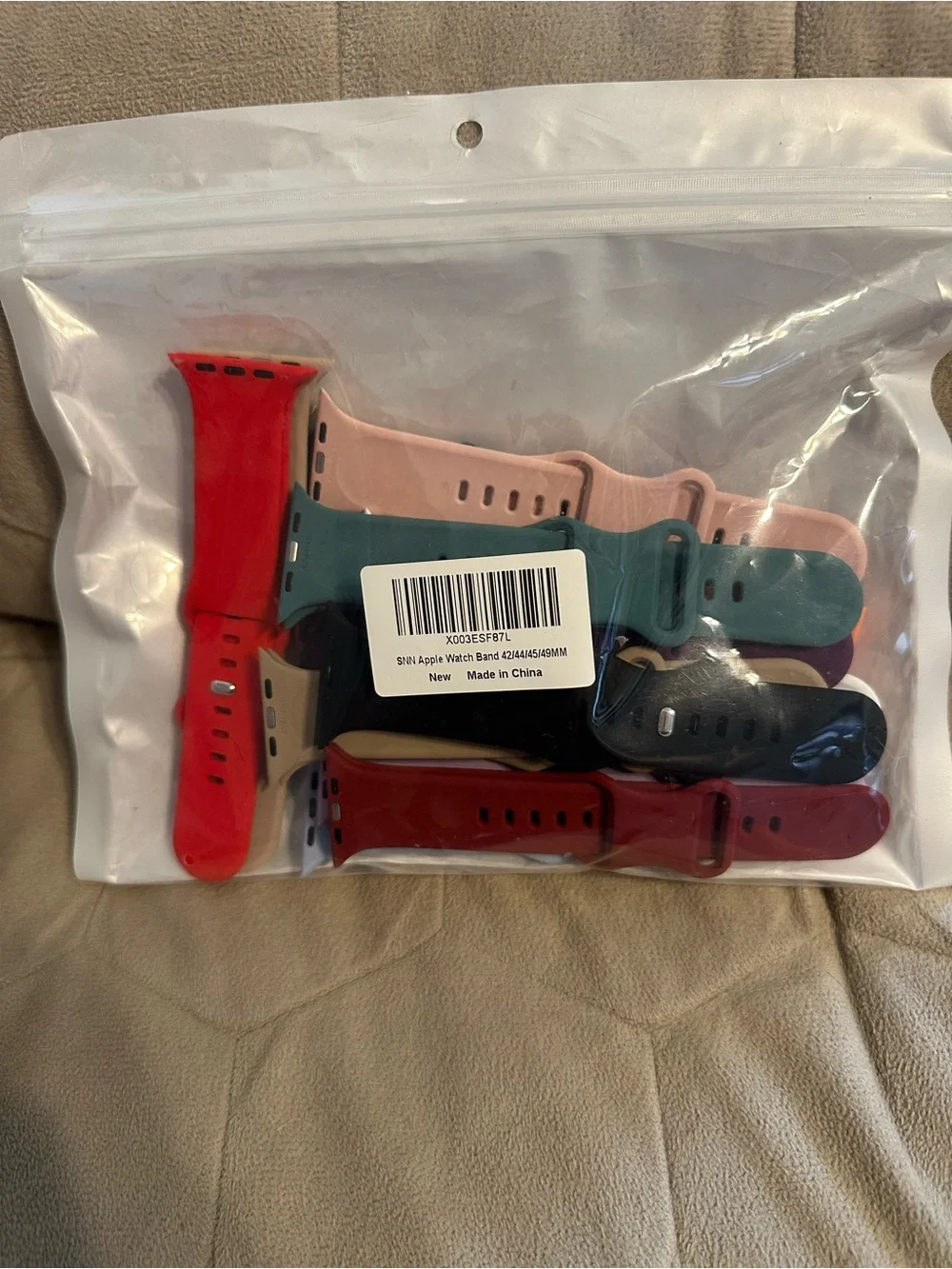 Silicone Apple Watch Bands Multi-Color Pack